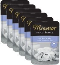 Miamor Ragout Kitten hovädzia 6 x 100 g