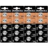 20 x Duracell CR2016 DL2016 gombíková lítiová batéria 3V