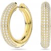 Swarovski Štýlové pozlátené kruhové náušnice Dextera 5618305