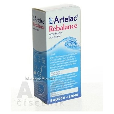 Artelac Rebalance očné kvapky 1x10 ml