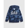 Baby mikina GAP logo print Tmavo modrá 5 ROKOV Tmavo modrá Tmavo modrá