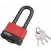 Extol Premium 8857665 | Zámok visací vodeodolný, poplastovaný, predĺžený 65 mm, 4 kľúče