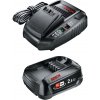 Bosch Základná súprava PBA 18 V 2,5 Ah + AL 1830 CV 1600A00K1P