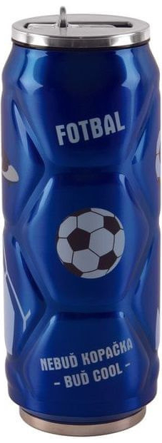 Banquet Termoska plechovka Orion futbal 500 ml modrá