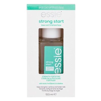 Essie Strong Start Base Coat posilující podkladový lak na nehty 13.5 ml barva transparentní