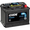 EXIDE Classic 55Ah Autobatéria 12V , 460A , EC550