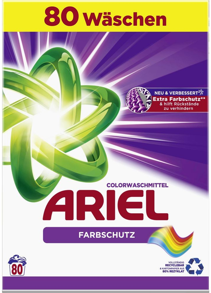 Ariel Color prášok 5,2 kg 80 PD