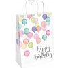 Amscan Darčekové tašky - Happy Birthday pastelové 2 ks