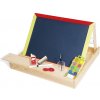 Jeujura Drevená multiaktívna stolný tabuľa 44x30 cm s príslušenstvom