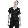 tričko gotický and punk DEVIL FASHION Tattered Čierna
