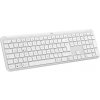 LOGITECH Logitech® K950 SIGNATURE SLIM WIRELESS KEYBOARD - OFF WHITE-US INT'L-2.4GHZ/BT 920-012466