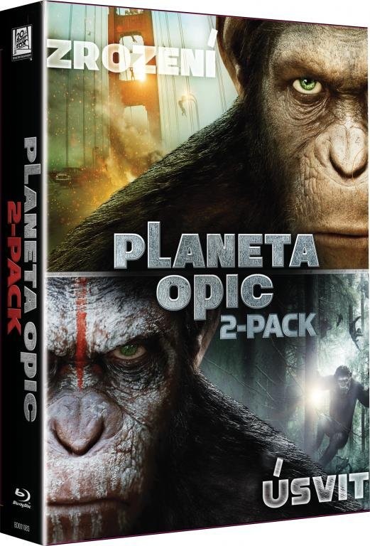 Matt Reeves, Rupert Wyatt - Kolekcia: Úsvit planéty opíc / Zrodenie planéty opíc (2 Bluray)