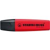 Zvýrazňovač Stabilo Boss Originál Červený 70/48 Do Školy Práce