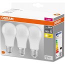 Osram 3PAK LED žiarovka LED E27 A60 14W 100W 1521lm 2700K teplá biela 360°