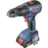 Aku príklepový vŕtací skrutkovač Bosch GSB 18V-50, kufor - 06019H5100