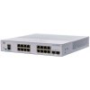 Cisco CBS250-16T-2G-EU 16-port GE Smart Switch, 16x GbE RJ-45, 2x 1G SFP, fanless, REFRESH