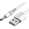 Vention USB to DC 3,5 mm Charging Cable White 1,5 m CEXWG