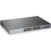 ZYX Zyxel GS1350-26HP-EU0101F sieťový prepínač Riadený L2 Gigabit Ethernet (10/100/1000) Podpora napájania cez Ethernet (PoE) Šedá
