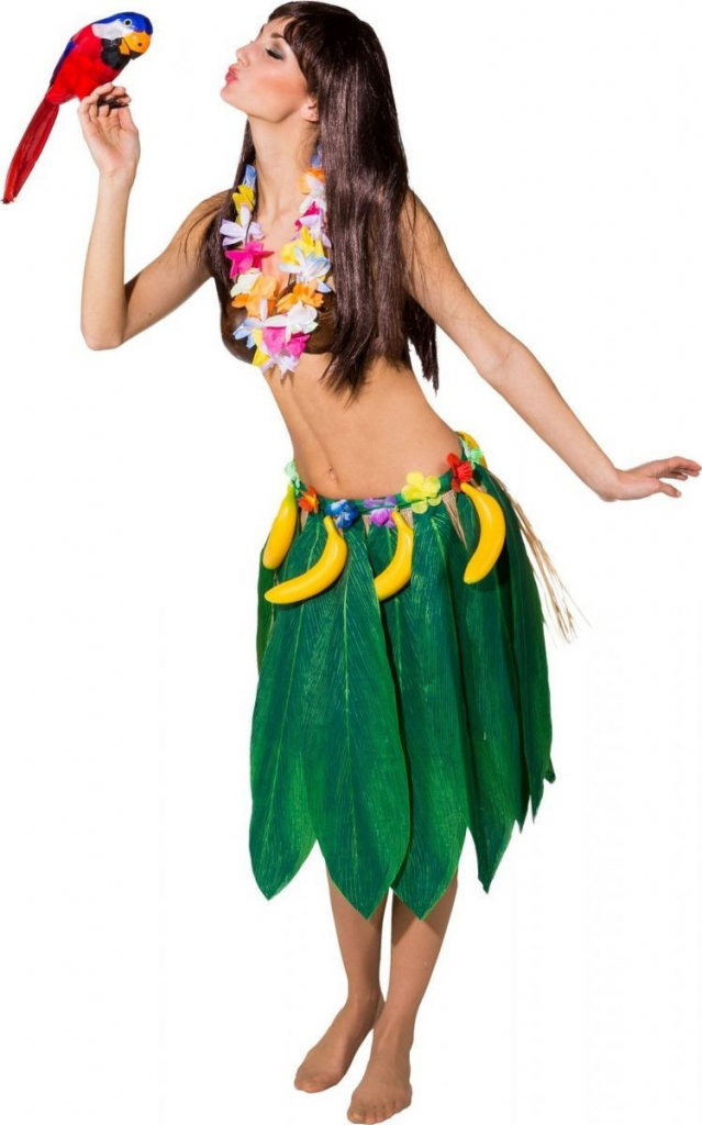listová sukňa Havajská