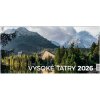 Stolový kalendár riadkový Vysoké Tatry 29,7 × 14,0 cm 2026