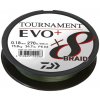 Spletená Šnúra Daiwa Tournament X8 Braid Evo+ Tmavo Zelená 2700m 0,18mm/15,8kg