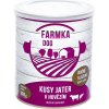 Sokol Falco Farmka Dog kusy pečene v hovädzom 4 x 800 g