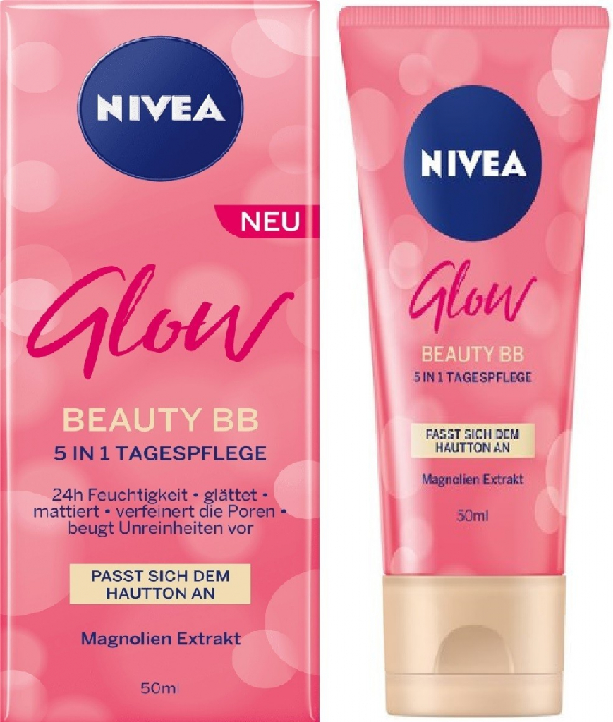 Nivea Glow Beauty BB denní krém zmatňující pro problematickou pleť 50 ml od  7,99 € - Heureka.sk