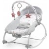 Multifunkčné hojdacie lehátko pre bábätko Baby Mix hviezdičky ružové