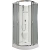 Arttec ARTTEC BRILIANT NEW sprchový box 90x90 cm model 2 šedé sklo PAN04696