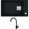 Franke KNG 110-62 onyx + Franke FC 6018.071 LINA onyx