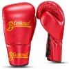 Šnurovacie boxerské rukavice Blegend BGL221, červená Veľkosť rukavíc: 12oz