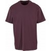 Build Your Brand Pánske tričko Heavy Oversize Tee - Slivková | L