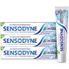 Sensodyne Extra Whitening bieliaca s fluoridom pre citlivé zuby 3x75 ml 3×75 ml