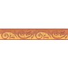 Bordúra antický vzor žltohnedý 5,3 cm x 5 m