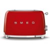 Hriankovač SMEG 50's Retro Style 2x2 červený 950W (TSF01RDEU)