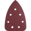 EXTOL PREMIUM Papiere brúsne delta, suchý zips, bal. 10 ks, 140 × 100 mm, P100 8803994