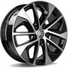 Carbonado Carbonado YAKUZA 7x17 5x114.3 ET39 Black Front Polished 67.1