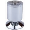 Nábytková nožička FA003, matný chróm/ lesklý chróm 80mm