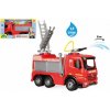 Teddies Mercedes auto hasiči plast 60cm stříkací vodu nádržka 1,6l