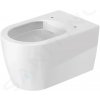 DURAVIT - ME by Starck Závesné WC, Rimless, s WonderGliss, alpská biela 25290900001