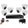 Monitorrs Security AHD 6 kamerový set 5 MPix WDome (6043K6) (Monitorrs Security)