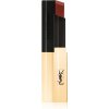 Yves Saint Laurent Rouge Pur Couture The Slim tenký zmatňujúci rúž s koženým efektom odtieň 32 Rouge Rage 2.2 g