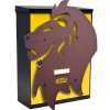 Alubox MIA box Lion Y - poštová schránka s výmenným krytom a menovkou, lev
