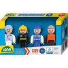 Lena Sada figurek Truxx 4ks plast 8cm modrá sada v krabičce 18x10x5cm