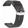 Řemínek BStrap Fine Leather Universal Quick Release 20mm, black (STR00558)