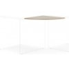 BASIC Doplnkový stôl bez nohy BASIC, 60x2,2x60cm, dub Sonoma