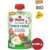 Holle Bio Power Parrot 100% pyré hruška jablko špenát 6 x 100 g