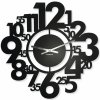 Nástenné kovové hodiny Numeri Flex z21b-1-0-x, 50 cm