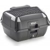 B45+ kufr GIVI černý s opěrkou a síťkou (Monolock s vlastní plotnou), objem 45 ltr.