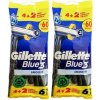 Jednorazový holiaci strojček Gillette GILETTE BLUE3 SMOOTH MASZYNKA 12 ks